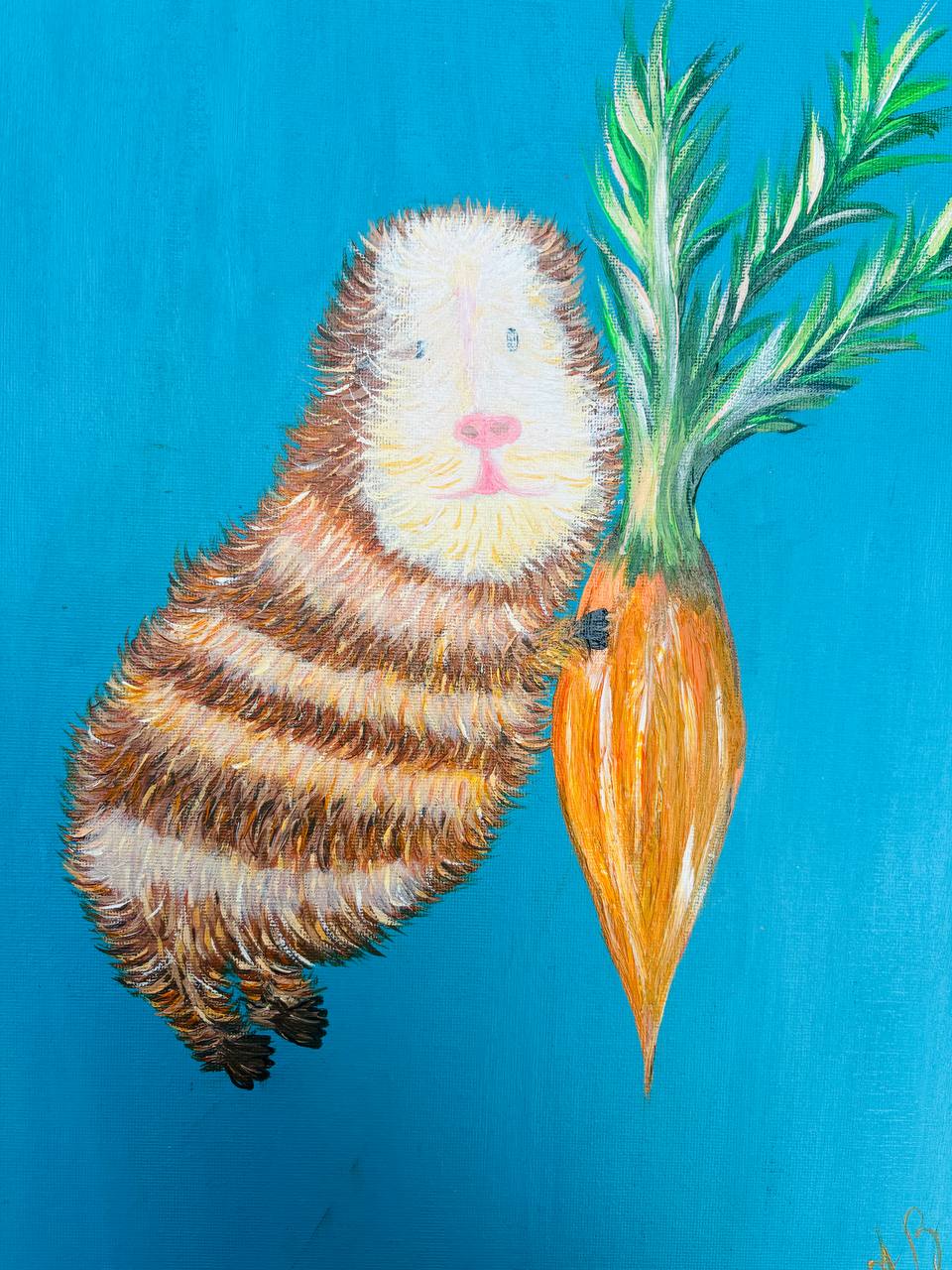 Cute Guinea Pig Print