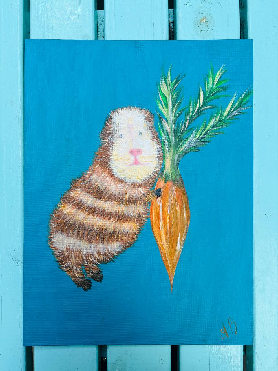 Cute Guinea Pig Print